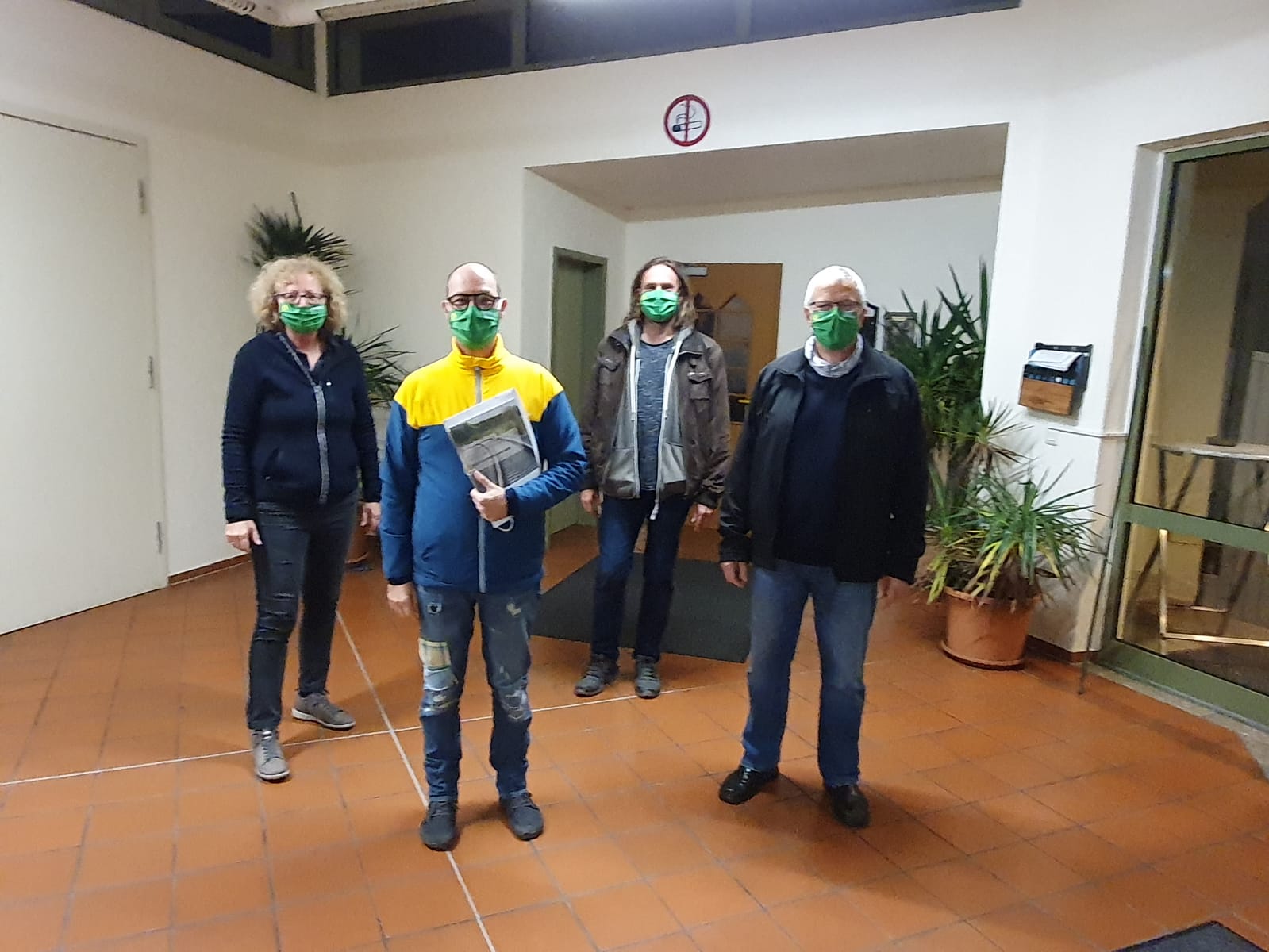 Übergabe des Bürgerantrags in Gochsheim