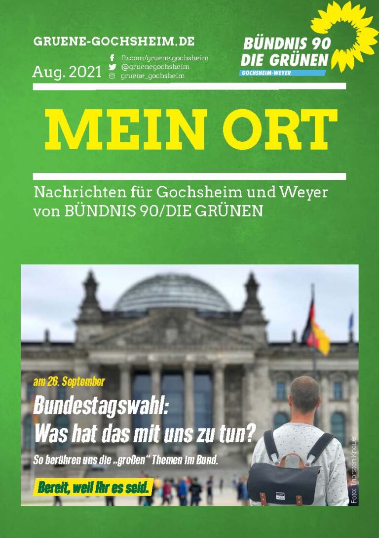 Broschüre „mein Ort“
