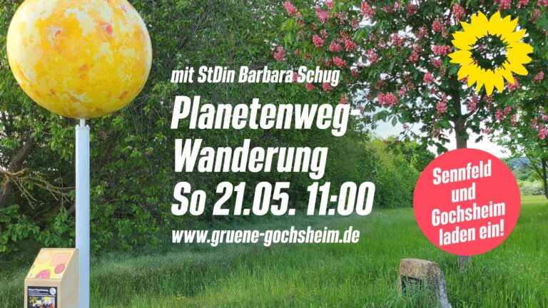 Planetenweg-Wanderung