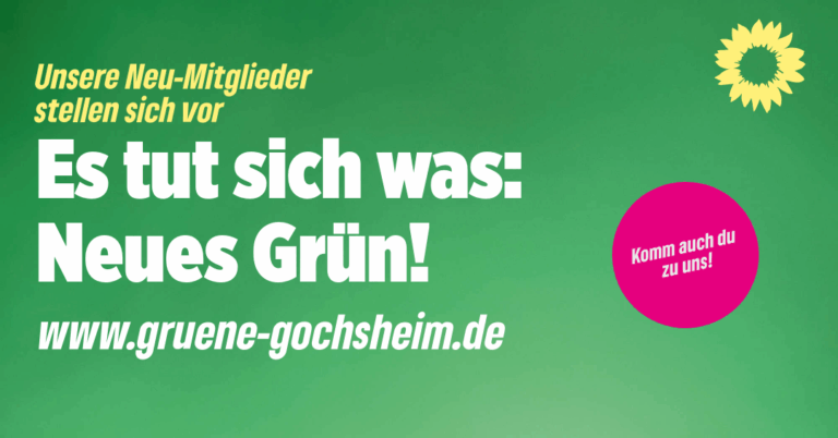 Es tut sich was – neues Grün!