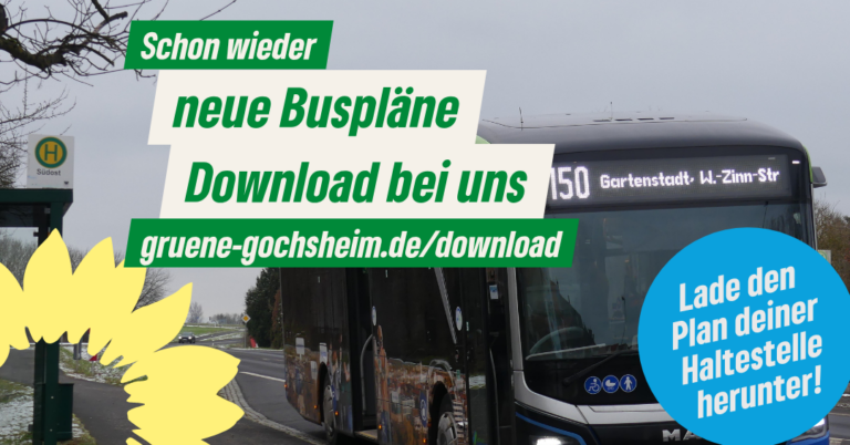 Neue Busfahrpläne zum Download